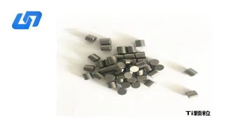 Avdunstningsmaterial Titangranulat Pellets Partiklar